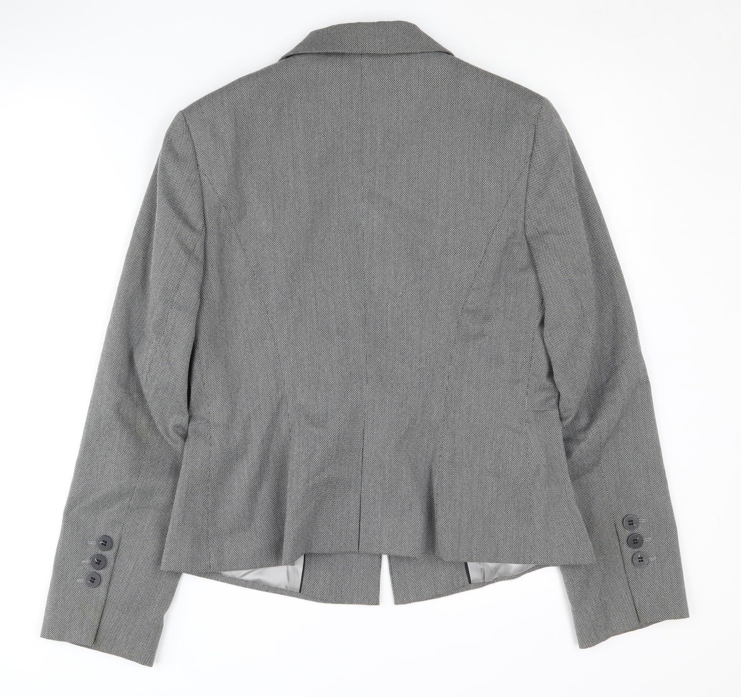 Principles Women's Grey Blazer - Size 12, Business Ready