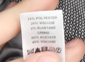 Principles Women's Grey Blazer - Size 12, Business Ready