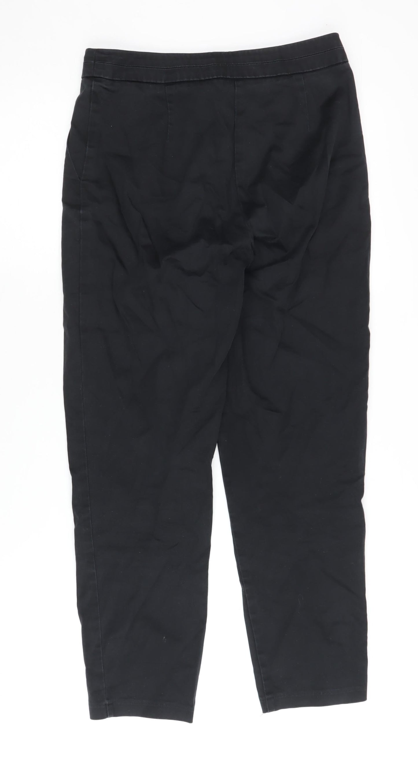 Womens UK Size 8 Marks and Spencer   Black Trousers