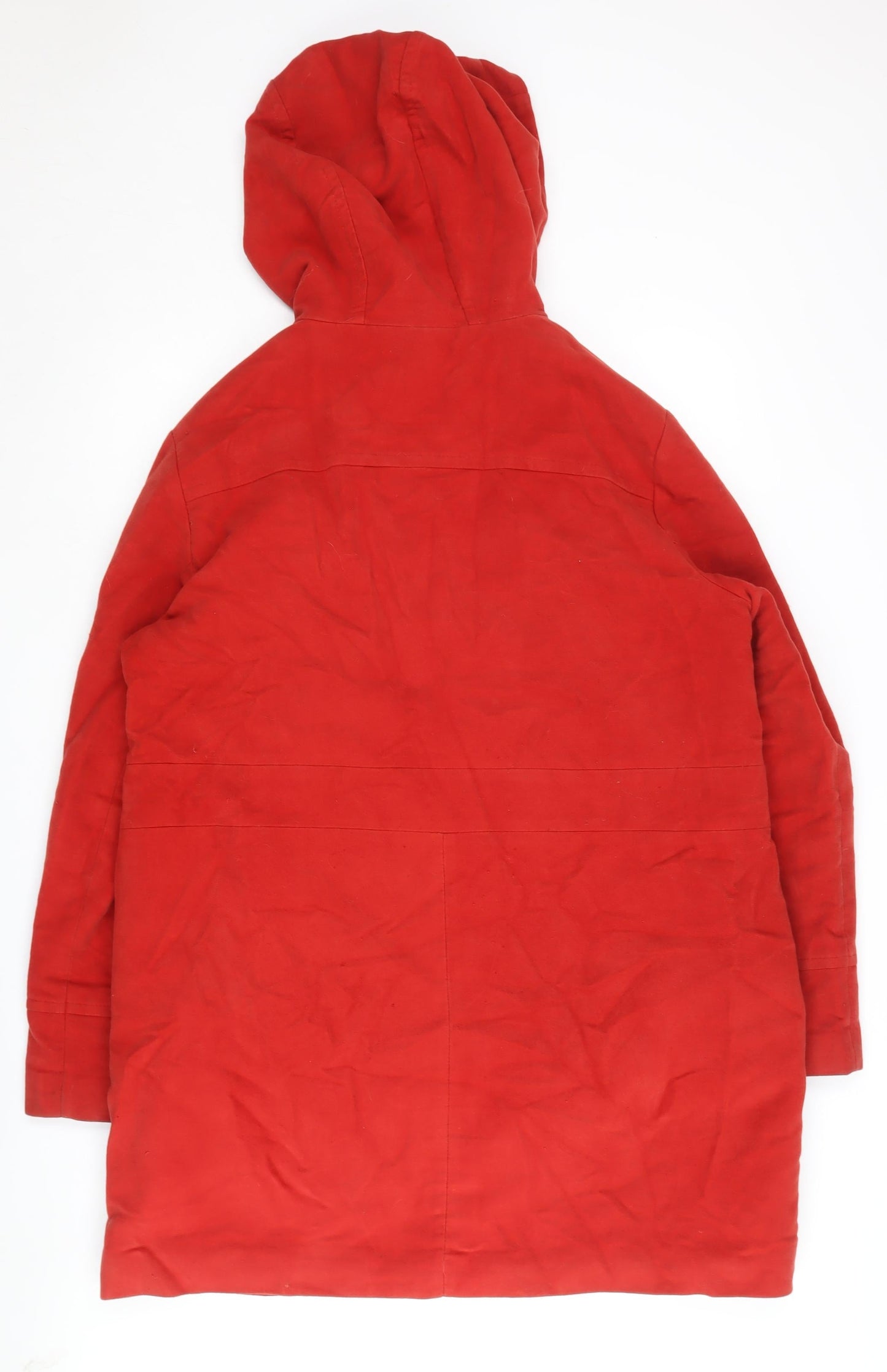 Womens UK Size 16 White Stuff Red Parka Coat