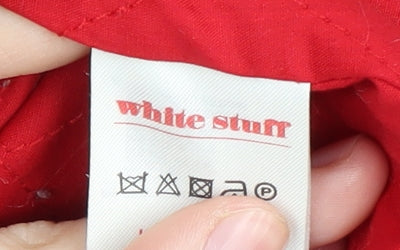 Womens UK Size 16 White Stuff Red Parka Coat