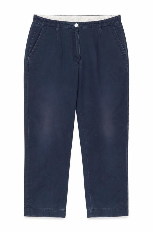 Womens UK Size 14 Slim Hawkshead Slim Fit Chino Blue Trousers