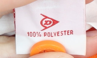 Dunlop Men's Orange Trousers, Size S, Straight Fit