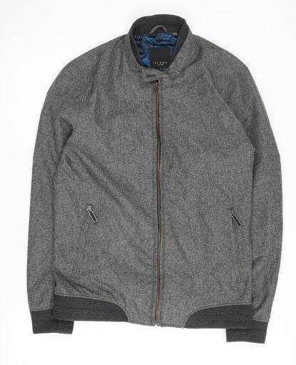 Mens UK Size S Ted Baker Grey Basic Jacket
