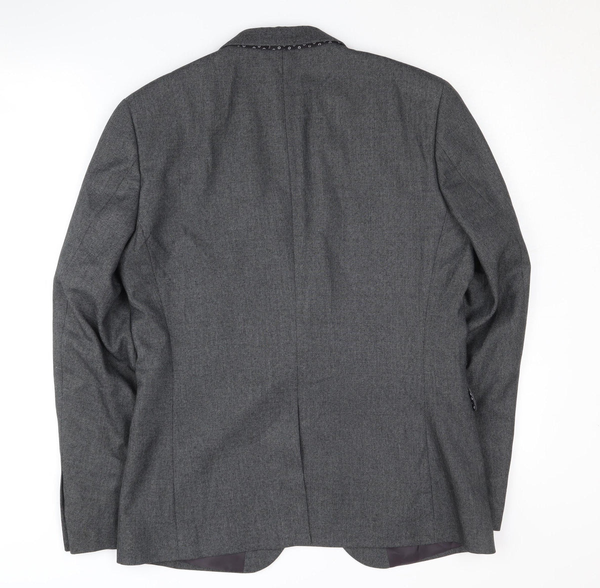 Mens UK Size 38 Ventuno 21 Regular Grey Suit Jacket