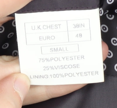 Mens UK Size 38 Ventuno 21 Regular Grey Suit Jacket