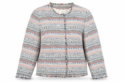 Madeleine Women's Multicoloured Striped Jacket