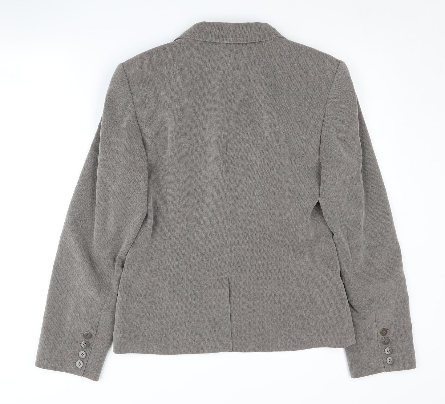 Next Women's Grey Blazer UK 12 Classic Workwear