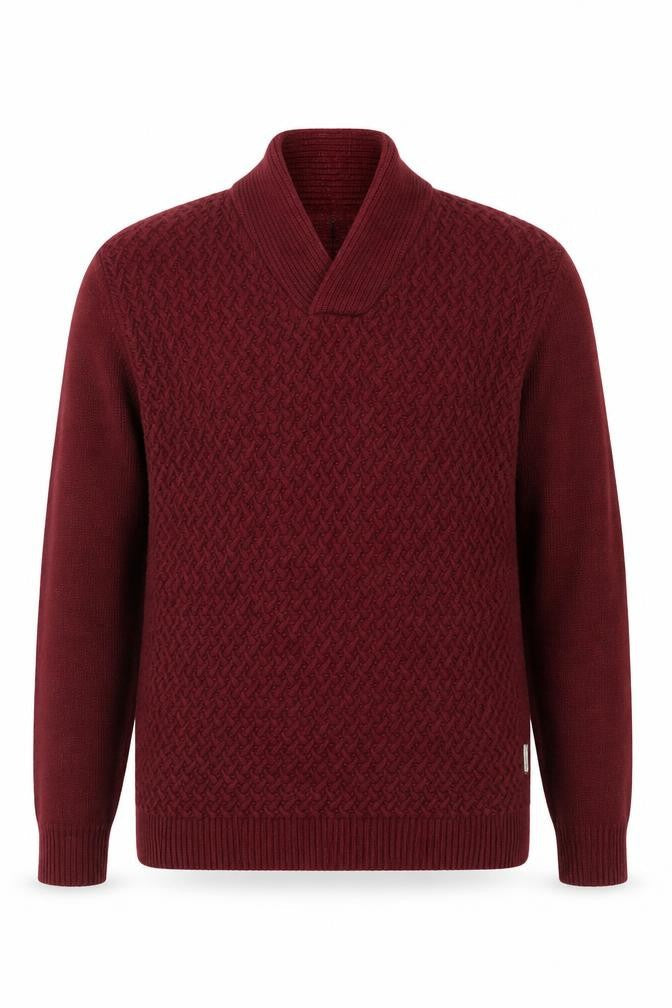 Mens UK Size M Peter Werth Red Pullover Jumper