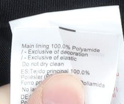 Decathlon Unisex Black XS Track Pants for Hiking