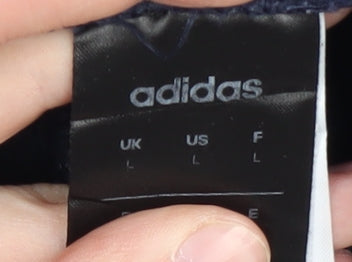 Adidas Men's Blue Jogger Trousers L Sportswear