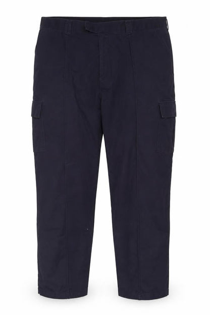 Mens UK Size 42T Benchmark  Cargo Black Trousers