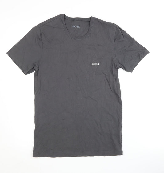 Mens UK Size S Boss Grey  T-Shirt