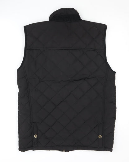 Mens UK Size M Regatta Black Quilted Coat