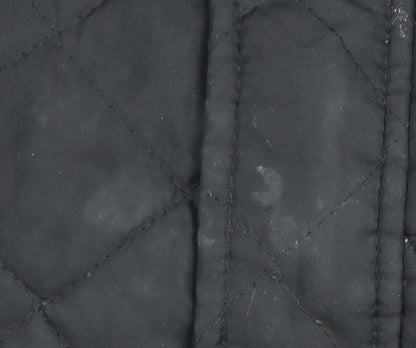 Mens UK Size M Regatta Black Quilted Coat