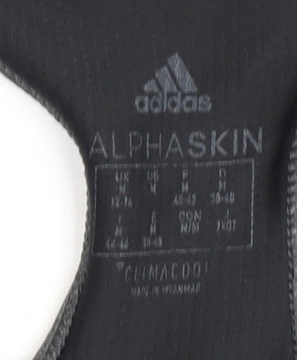 Adidas Women's Grey Alphaskin Medium Active Tank