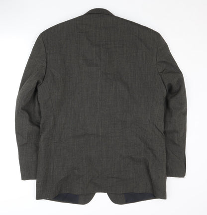 Charly O'Brian Men's Grey Blazer Size 40 Regular Jacket