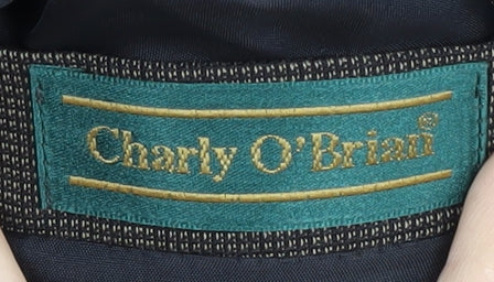 Charly O'Brian Men's Grey Blazer Size 40 Regular Jacket