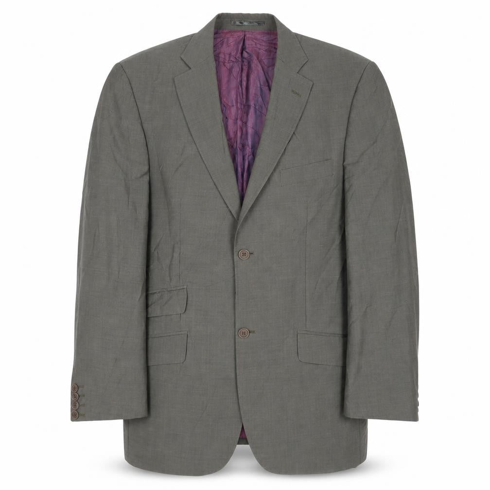 Mens UK Size 40 Ted Baker Regular Grey Suit Jacket