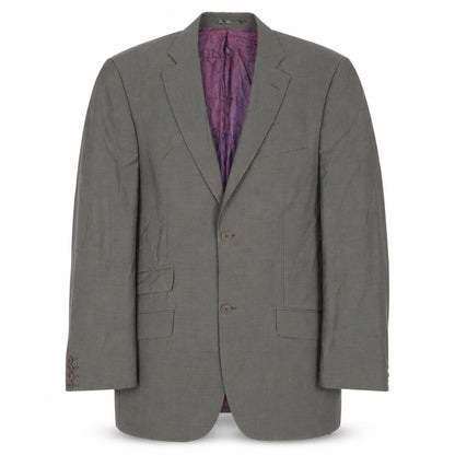 Mens UK Size 40 Ted Baker Regular Grey Suit Jacket