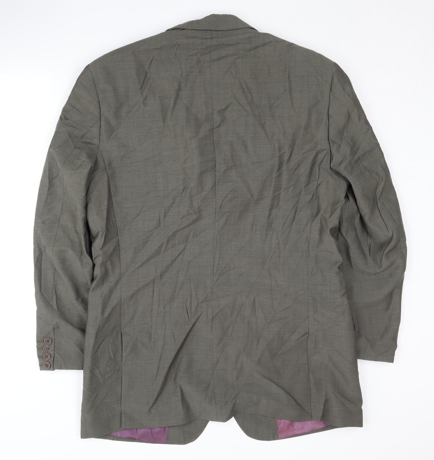 Mens UK Size 40 Ted Baker Regular Grey Suit Jacket