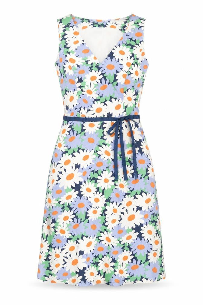 Boden Women's Multicoloured Floral A-Line Dress