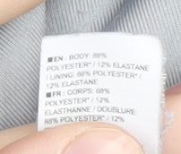 Nike Women's Grey Camouflage Sports Bra, Size S