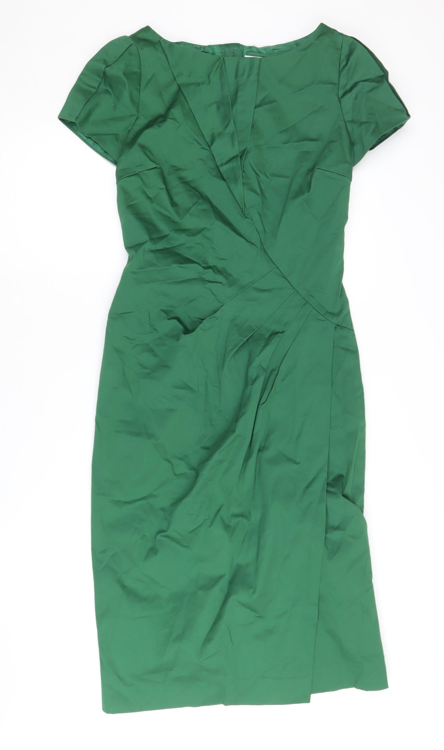 Jasper Conran Women's Green Sheath Dress Size 8