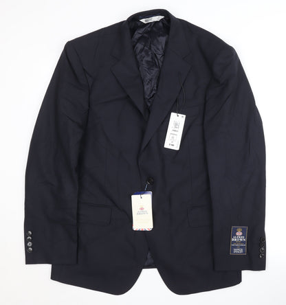 Mens UK Size 40 Marks and Spencer Regular Blue Suit Jacket