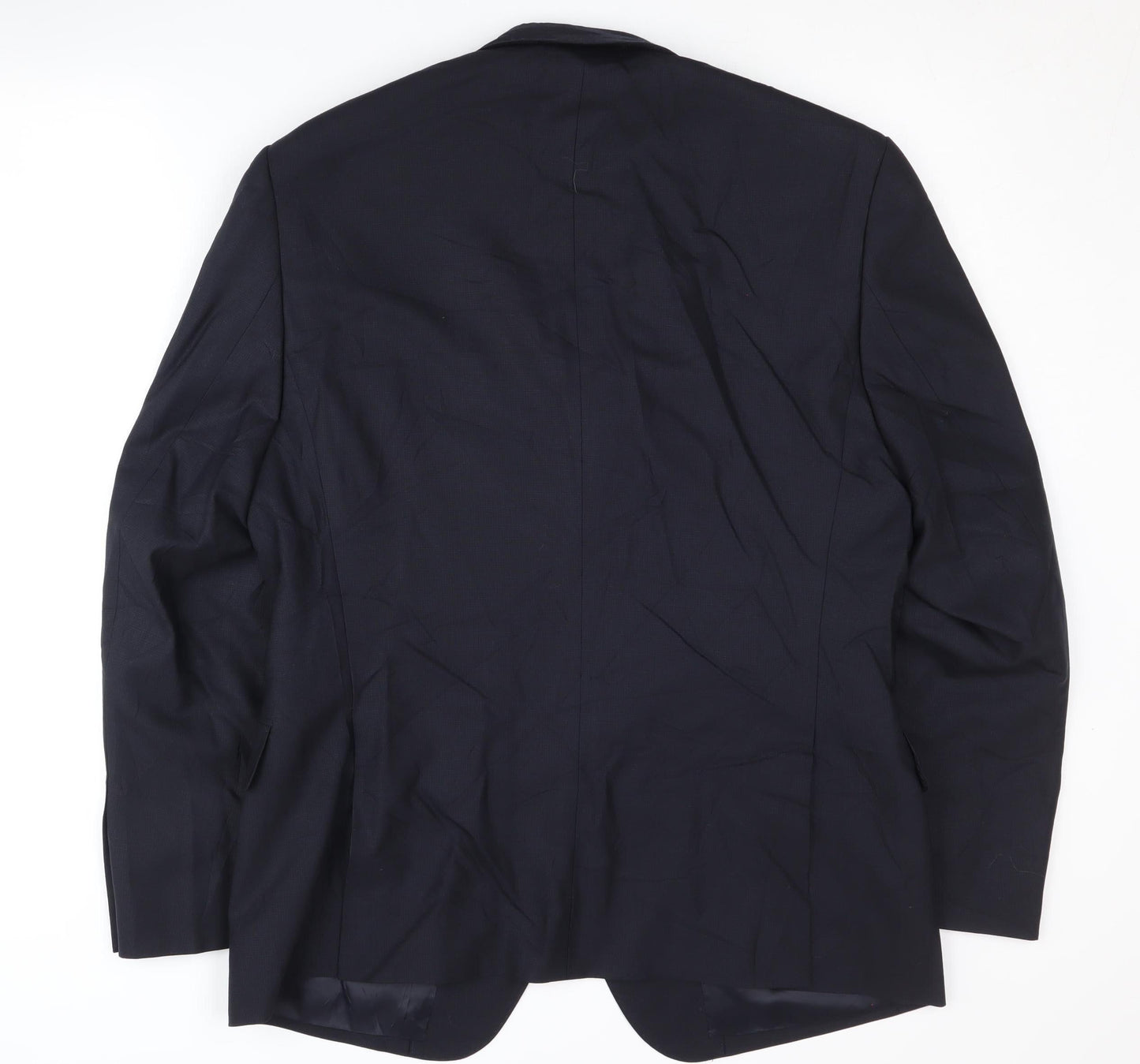Mens UK Size 40 Marks and Spencer Regular Blue Suit Jacket