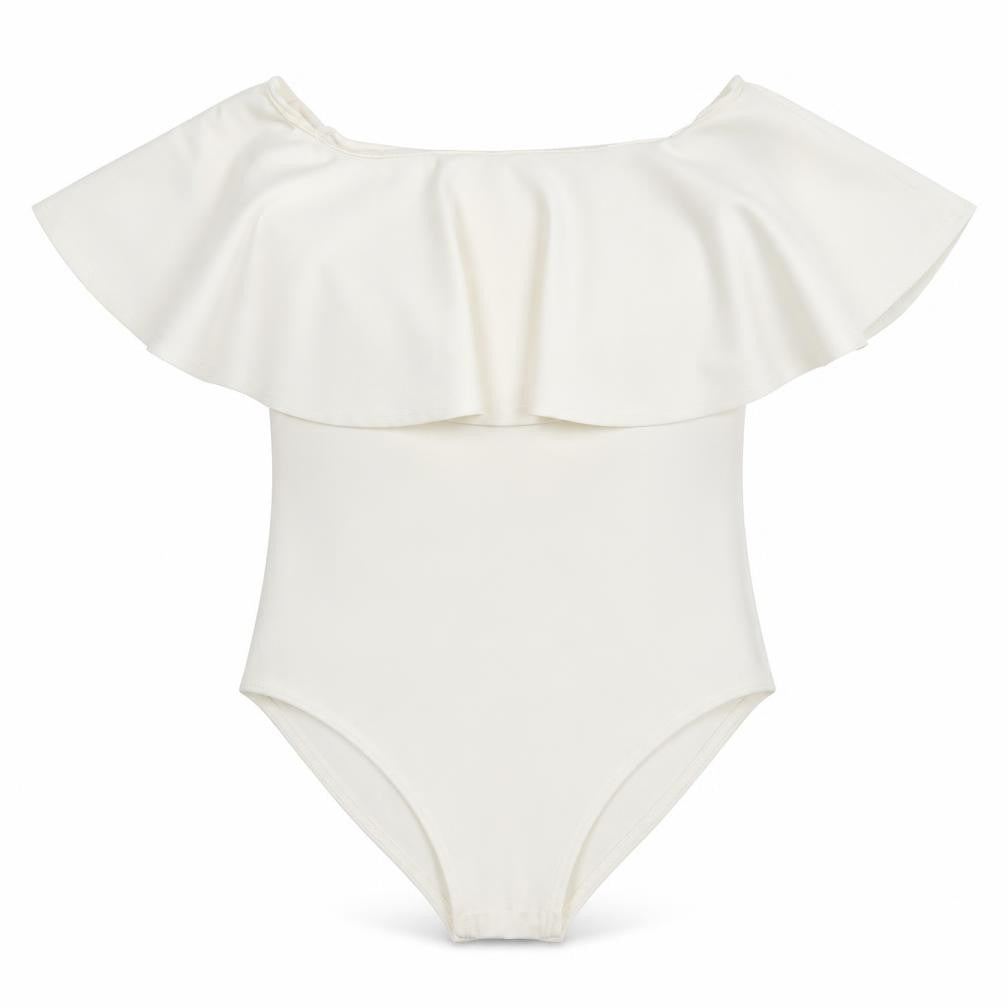 Womens UK Size 12 Quiz One-Piece Ivory Bodysuit