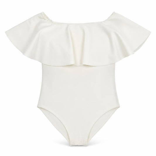 Womens UK Size 12 Quiz One-Piece Ivory Bodysuit