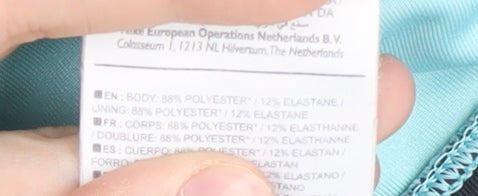 Nike Women's Blue Tank Top - Small, Athletic, Gym