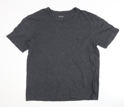 Mens UK Size XL Boss Grey  T-Shirt