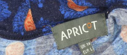 Apricot Women's Multicoloured Paisley Dress Size 14