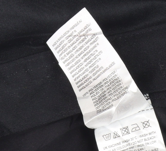 Slazenger Men's Black Trousers 4XL Flat Front