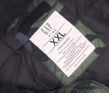 Teens UK Size 2XL Gap Green Puffer Jacket