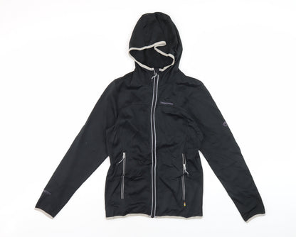 Craghoppers Women's Black Hooded Jacket Size 8