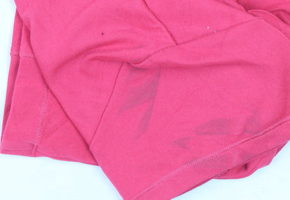 Womens UK Size 12 adidas Pink Basic T-Shirt