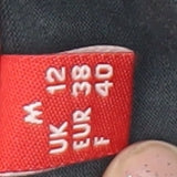 ELLE Women's Black Size 12 T-Shirt, Short Sleeve, Casual