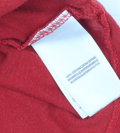 Polo by Ralph Lauren Boys Red Crew T-Shirt 10 Years