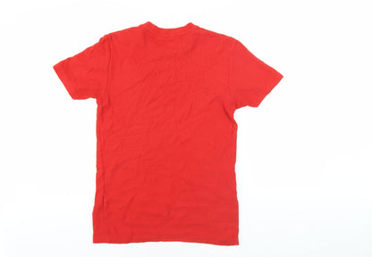 Mens UK Size XS Fanatics Red  T-Shirt