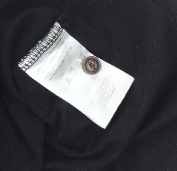 Firetrap Men's Black Polo Shirt L