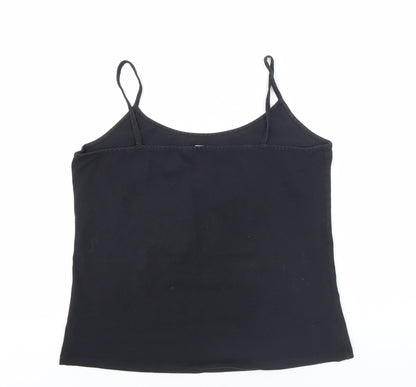 Laura Ashley Women's Black Camisole Tank Size 18