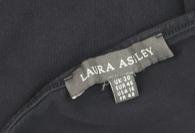 Laura Ashley Women's Black Camisole Tank Top Size 20