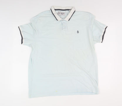 Original Penguin Men's XL Blue Polo Shirt
