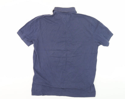 Tommy Hilfiger Men’s Blue Classic Fit Polo Shirt