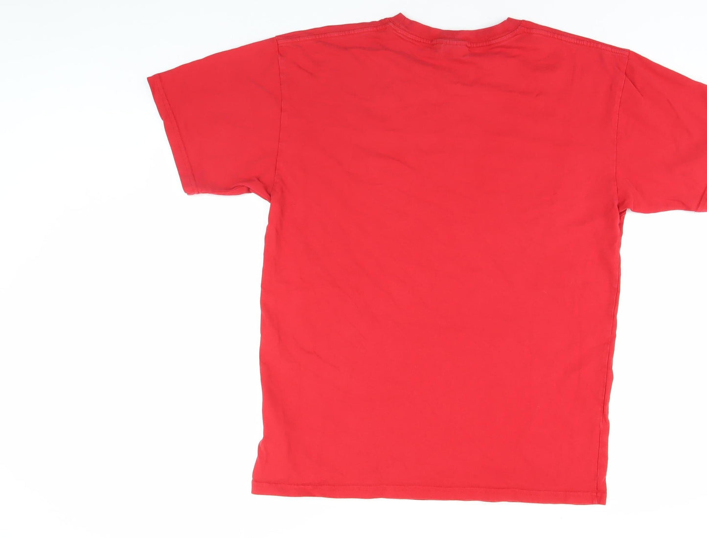 HERA Men's Red T-Shirt, Size S, Casual Short Sleeve