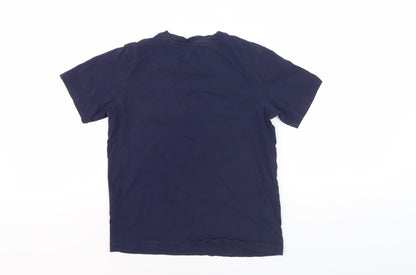 Jack & Jones Boys Blue T-Shirt Size 12Y Logo Casual Wear