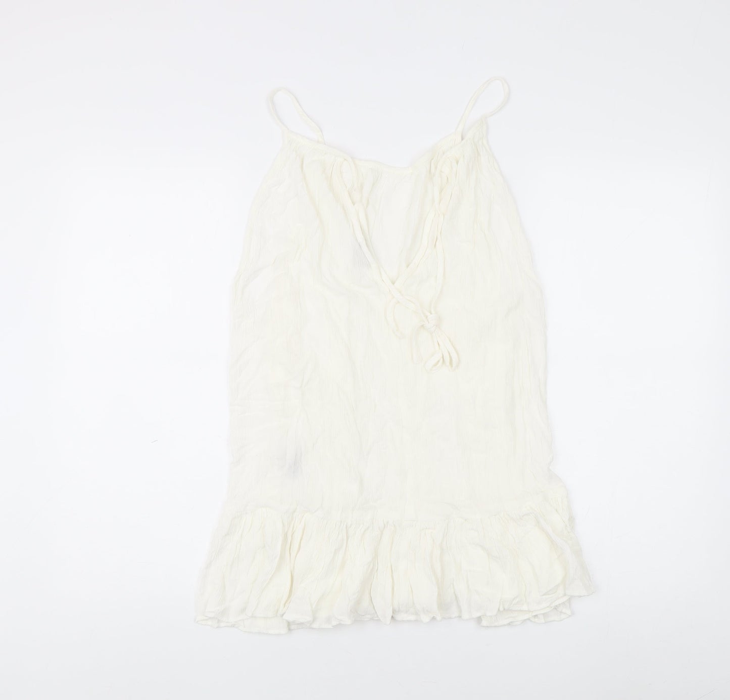 Womens UK Size 22 ASOS White Camisole Tank